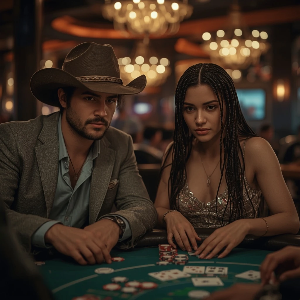 foto de dos jugadores de póker CASIMBA CASINO